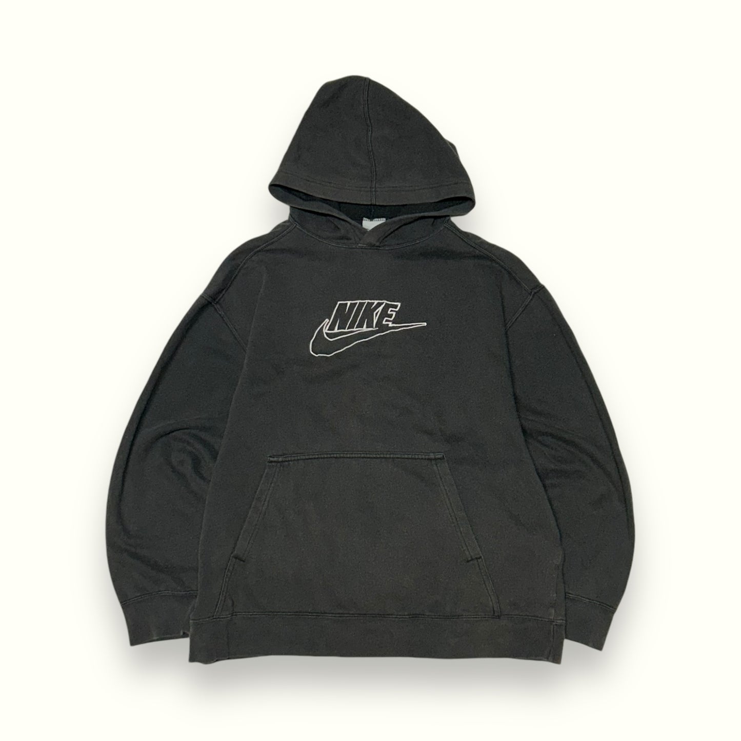 Vintage Nike spell out hoodie (S)
