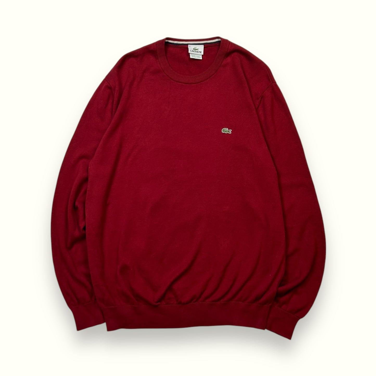 Lacoste knit sweater (XL)