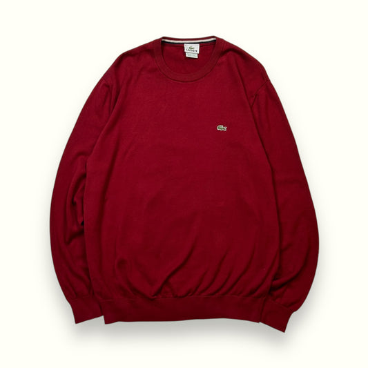 Lacoste knit sweater (XL)