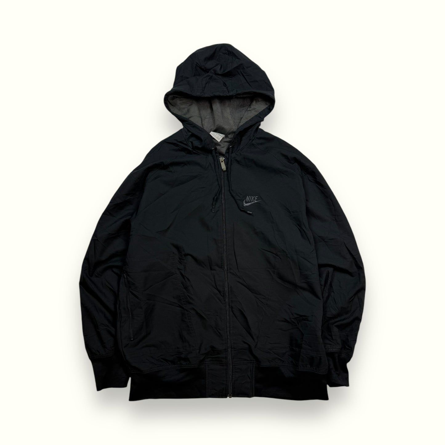 Vintage Nike hooded bomber jacket (M)