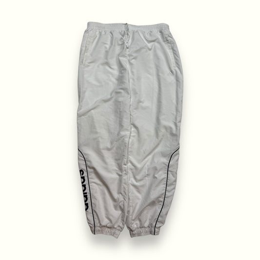 Vintage Adidas baggy spell out track pants (L)