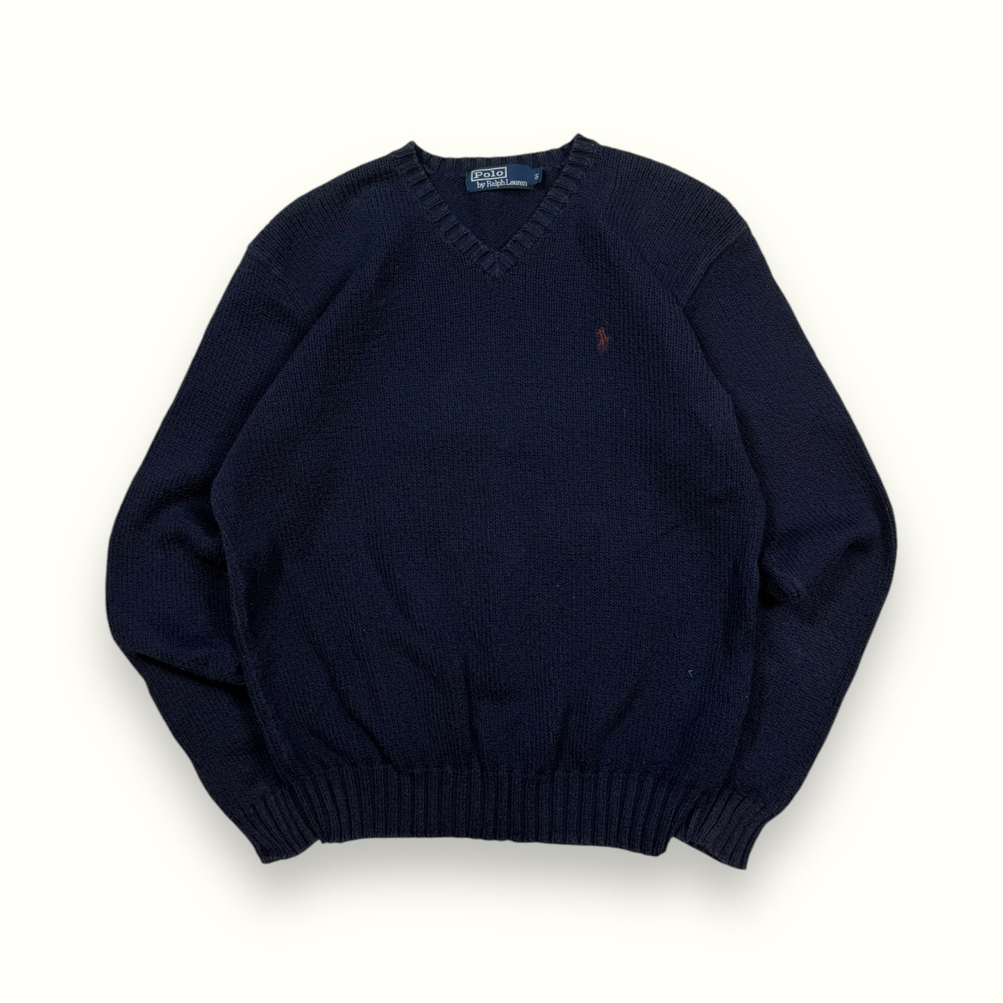 Vintage 90s Polo Ralph Lauren knit sweater (S)