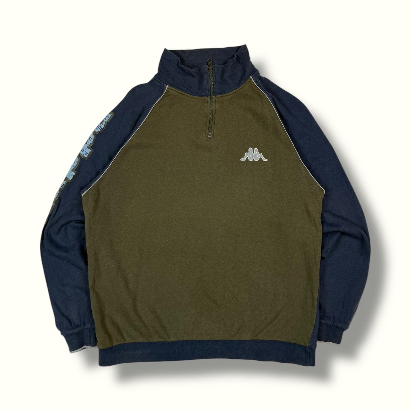 Vintage Kappa quarter zip sweatshirt (XL)