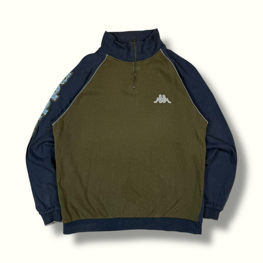 Vintage Kappa quarter zip sweatshirt (XL)