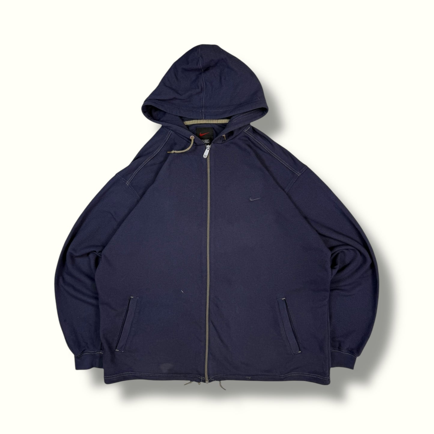 Vintage 90s Nike zip up hoodie (XL)