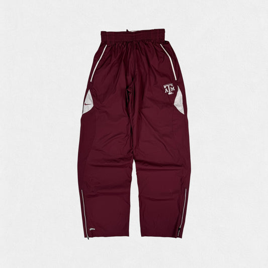 Vintage 90s Nike Texas A&M baggy track pants (S)