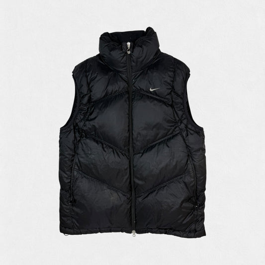 Vintage Nike gilet puffer jacket (L)