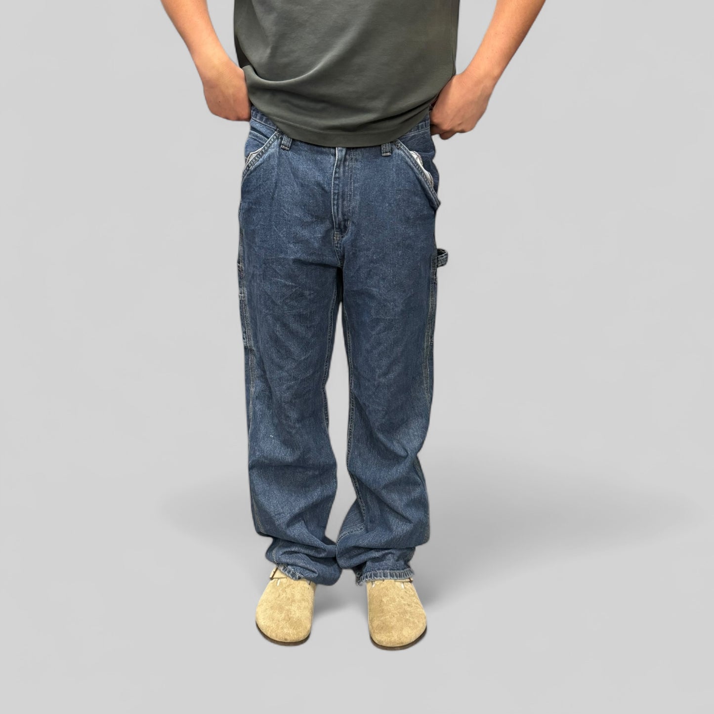 Baggy carpenter denim jeans (W34)
