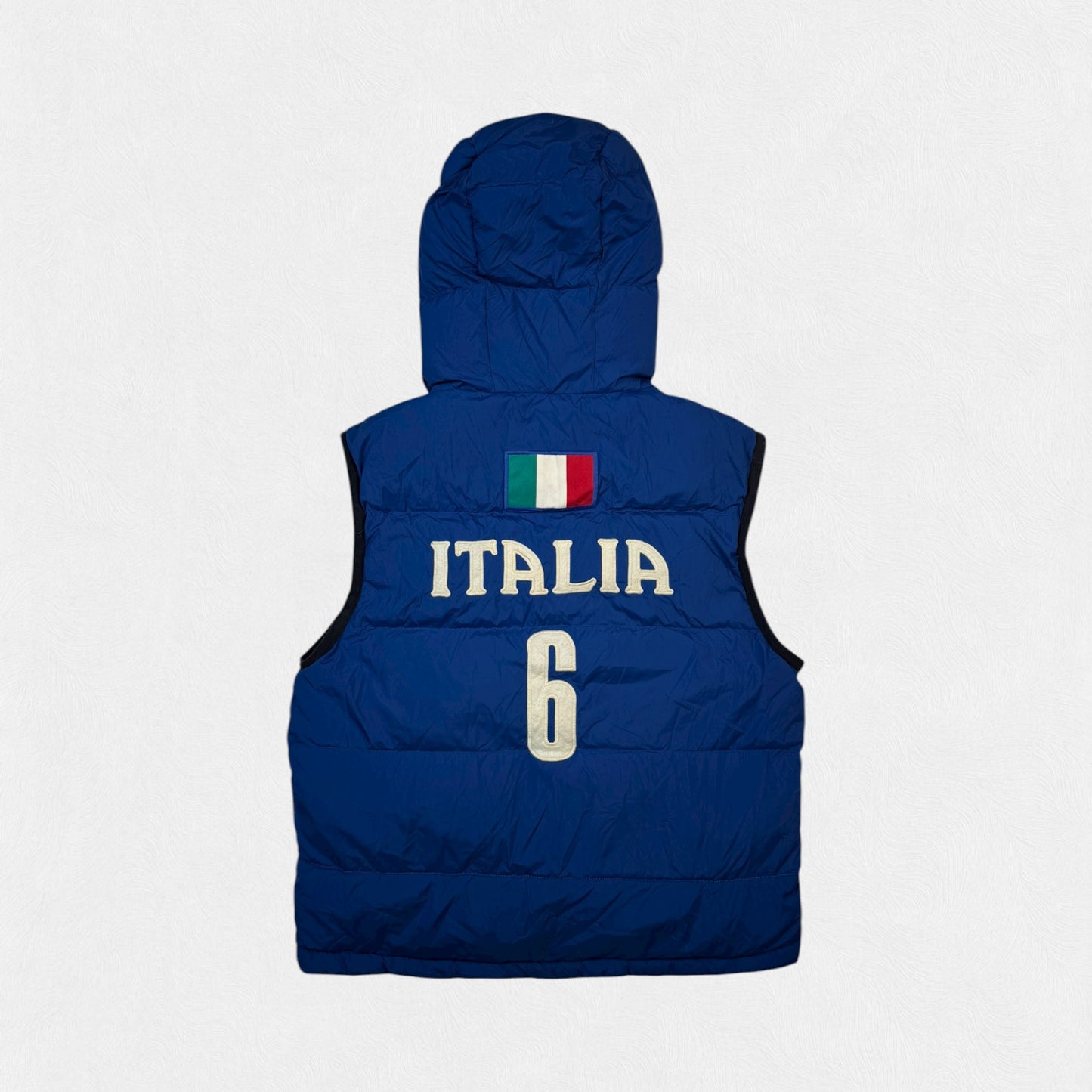 Vintage Polo Ralph Lauren Italy big pony gilet puffer jacket (M)