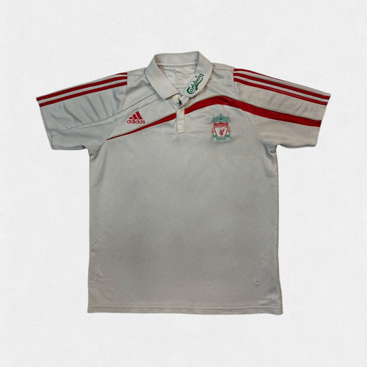 Liverpool 2009/10 Adidas training polo shirt (L)