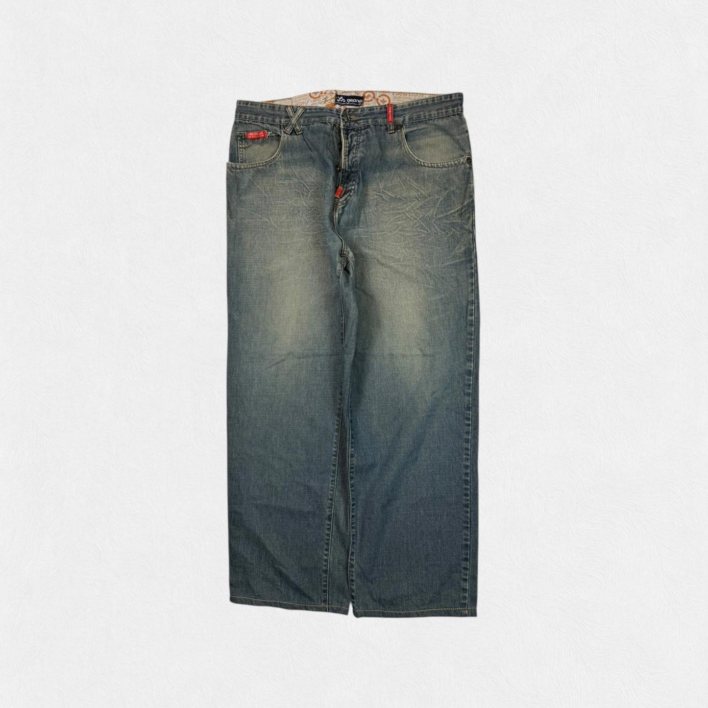 Vintage Y2K baggy hip hop Jeans (W38)