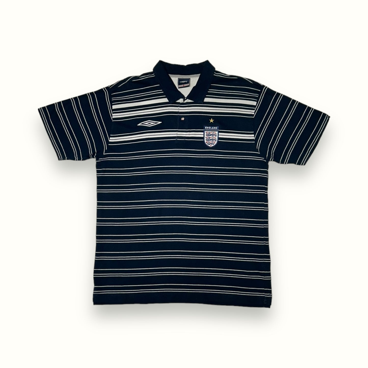 Vintage England 2004-06 Umbro polo shirt (XL)