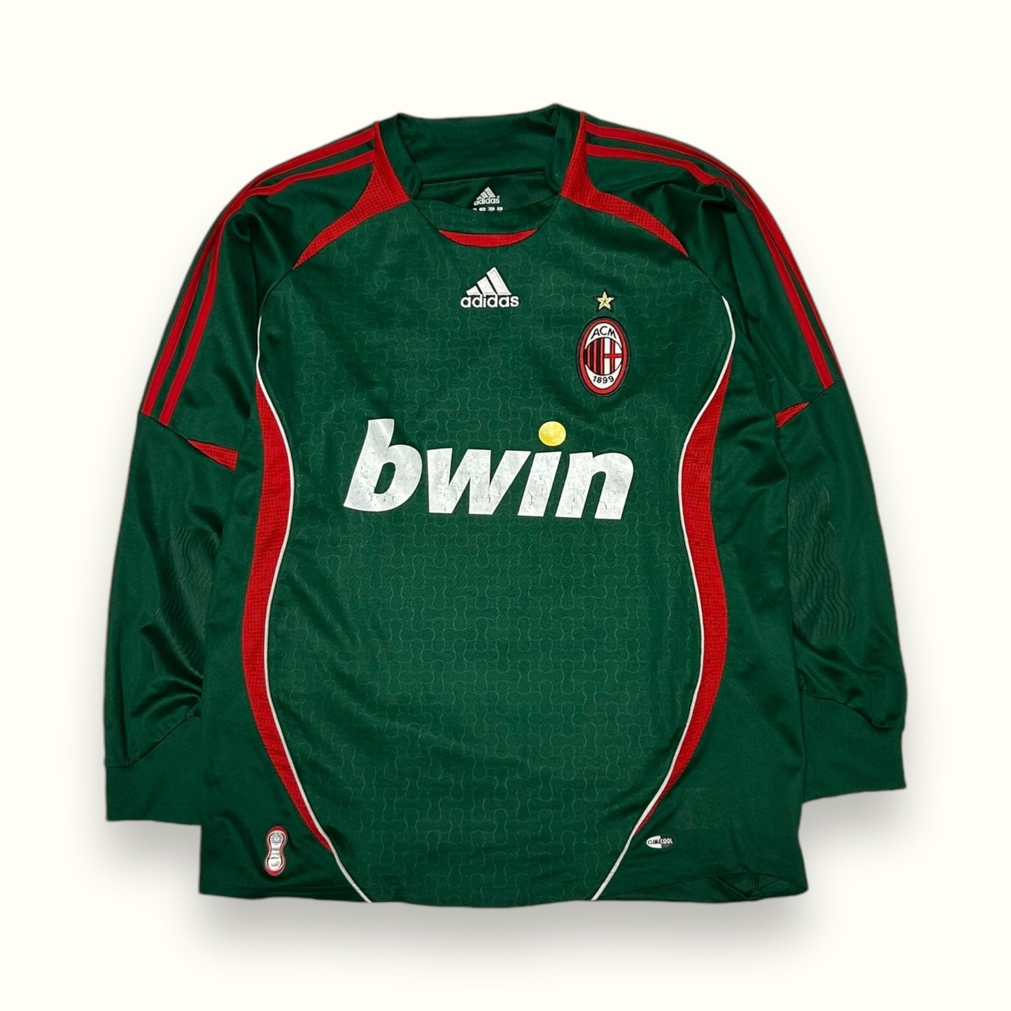 Vintage AC Milan 2006/07 Adidas Goalkeeper shirt (M)