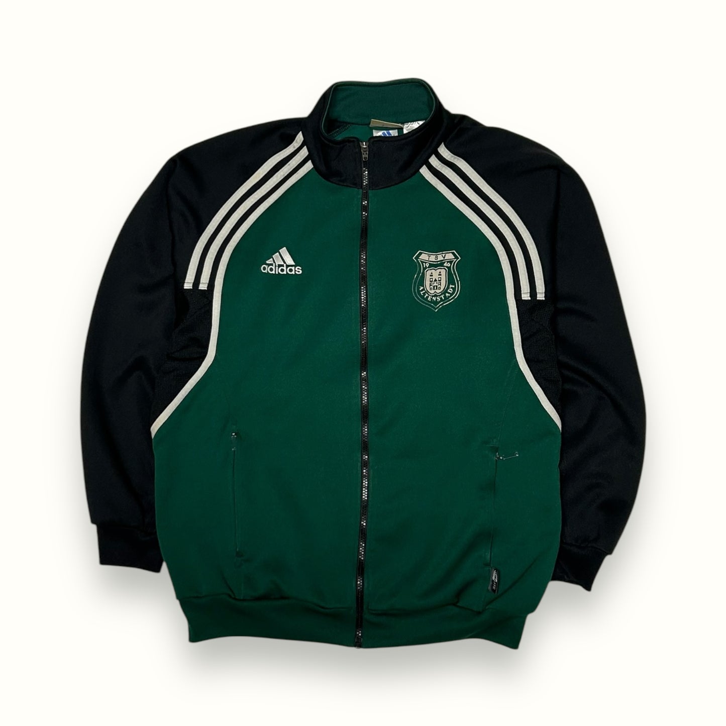 Vintage Adidas football track jacket (L)