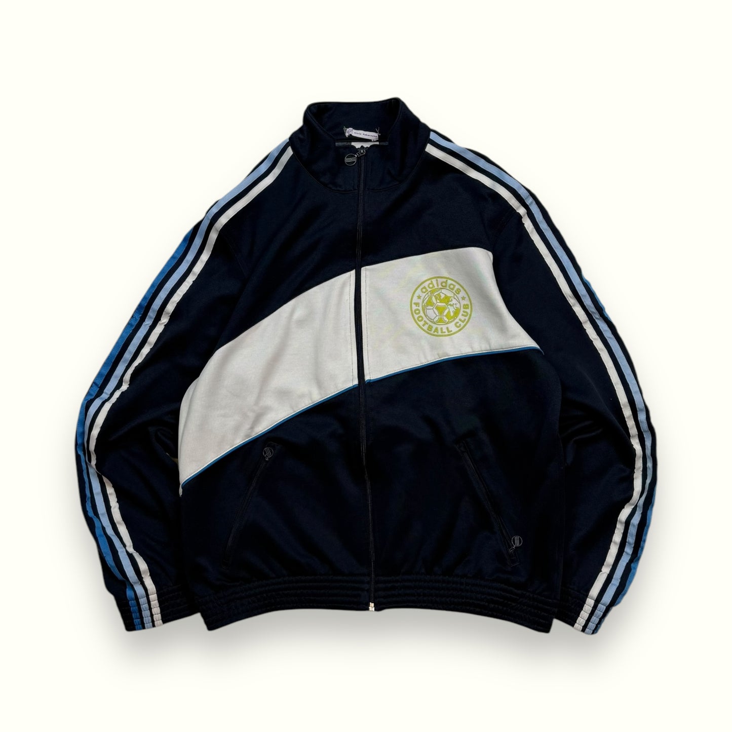 Vintage Adidas football club track jacket (L)