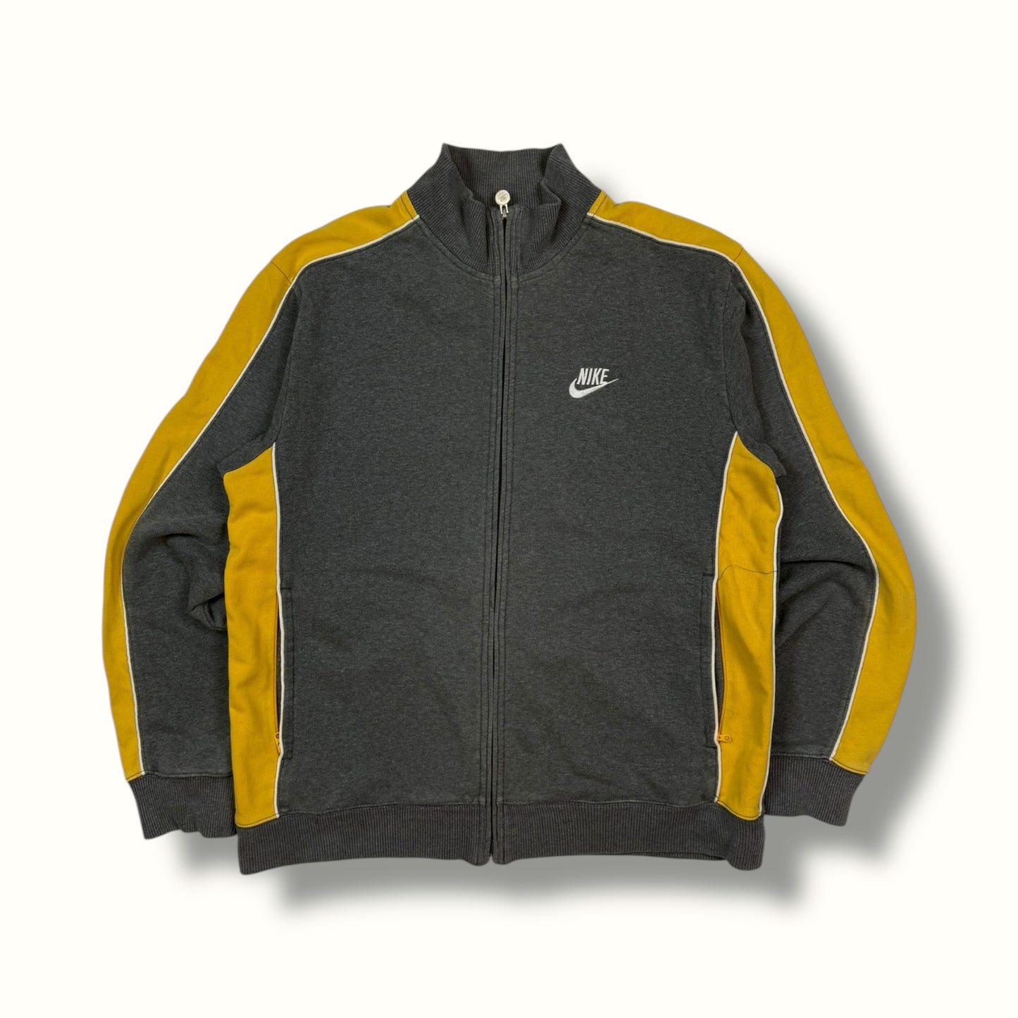 Vintage Nike side stripe track top (M)