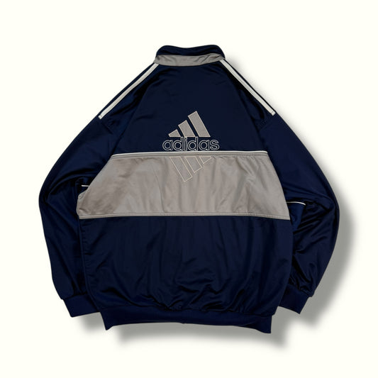 Vintage Adidas colour block track jacket (L)