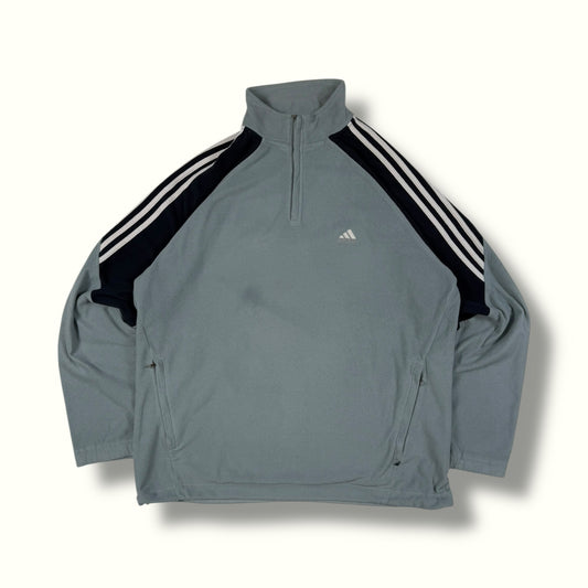 Vintage Adidas quarter zip fleece (L)