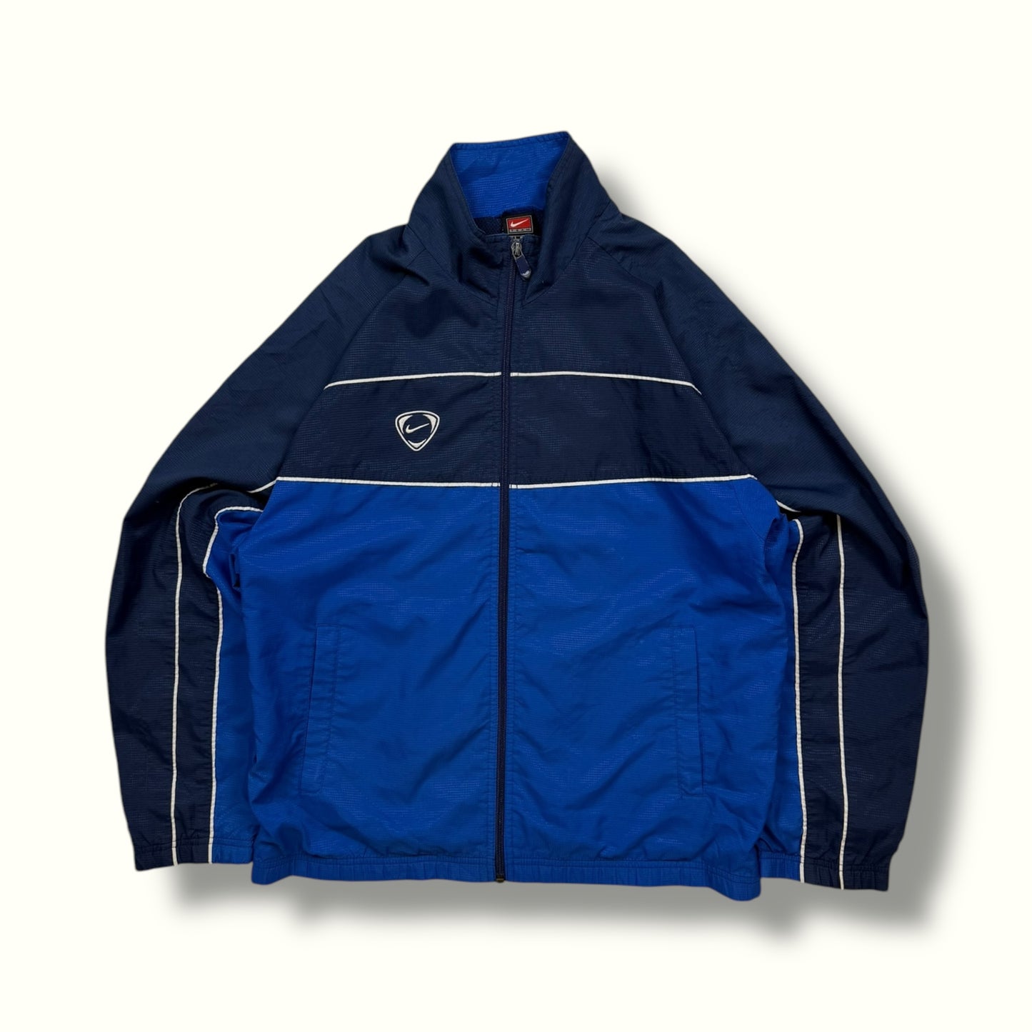 Vintage 90s Nike football track jacket (S)