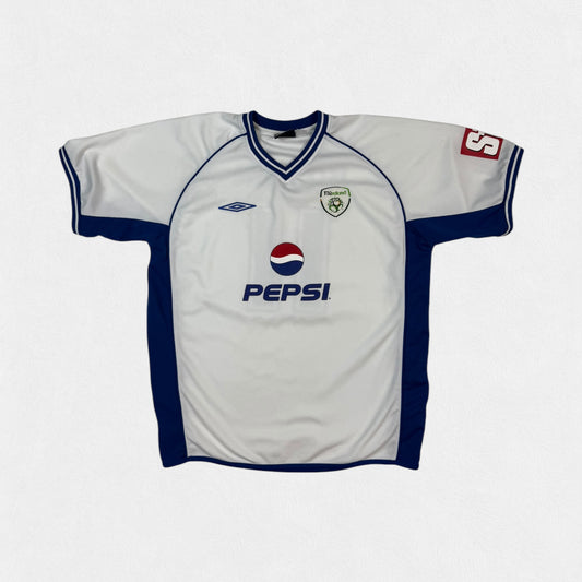Vintage Ireland Umbro Pepsi football shirt (S)
