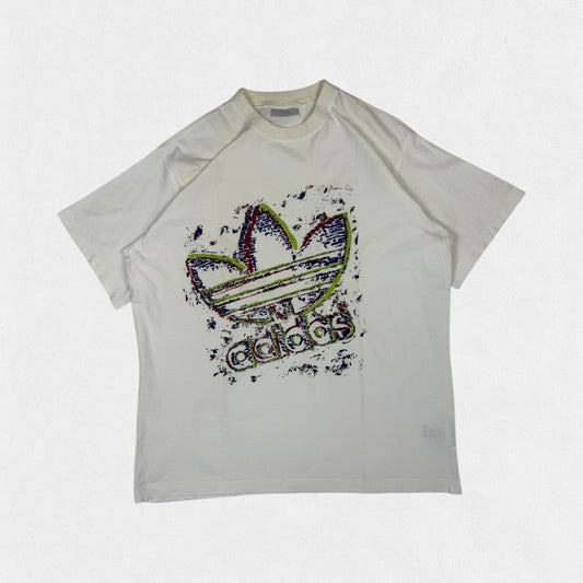 Vintage 90s Adidas originals graphic tee (M)