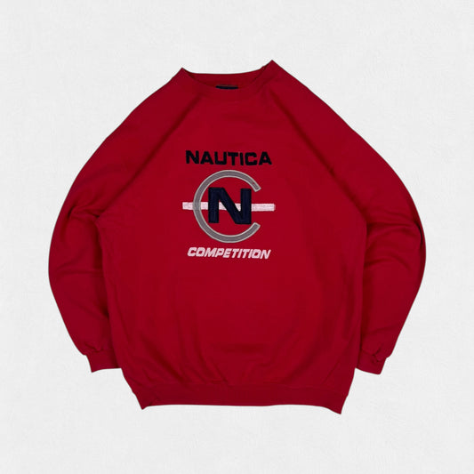Vintage Nautica competition spell out sweatshirt (L)