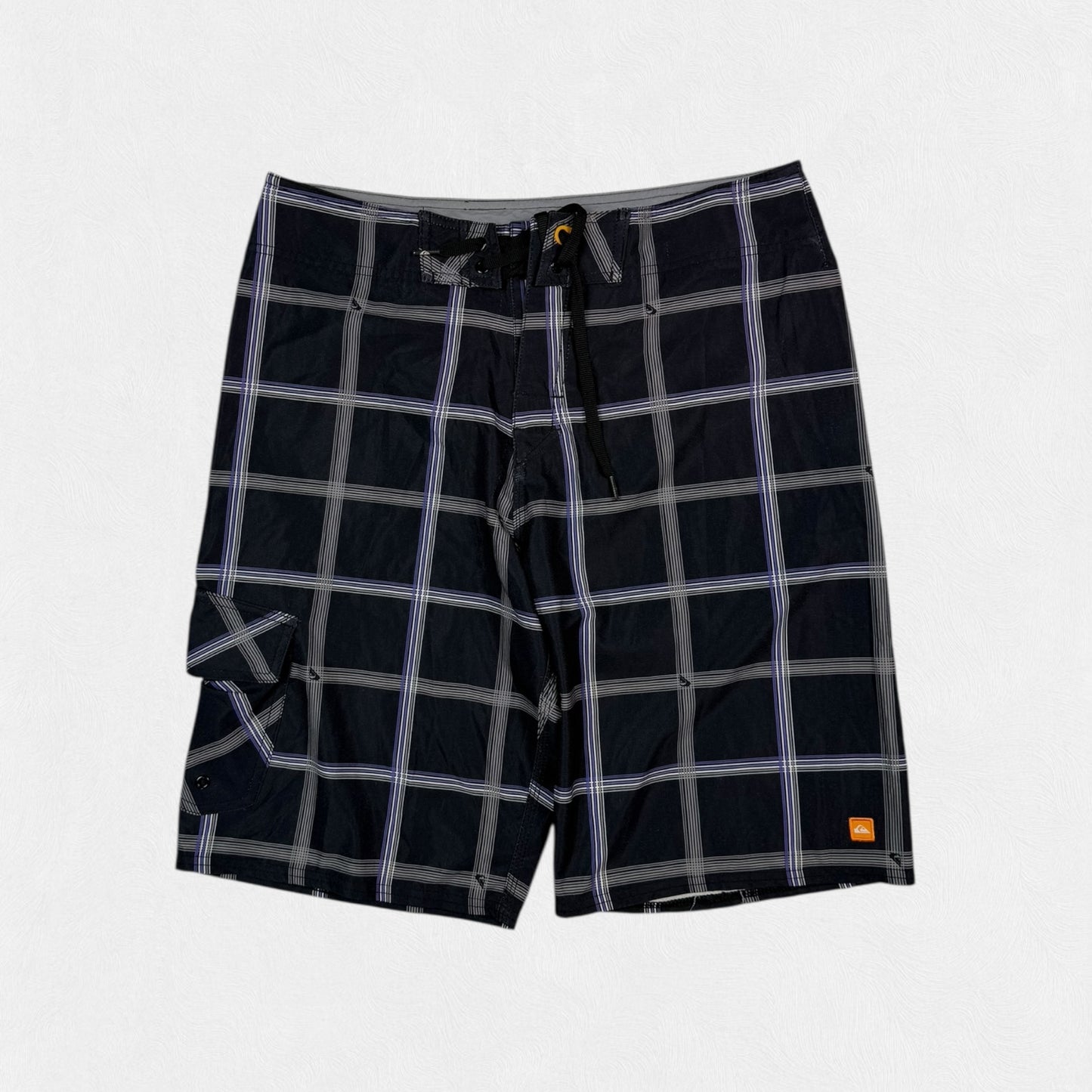 Vintage Quiksilver baggy checkered shorts (W32)
