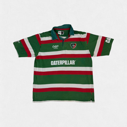 Leicester Tigers 2009/10 Cotton Traders rugby union shirt (XXL)