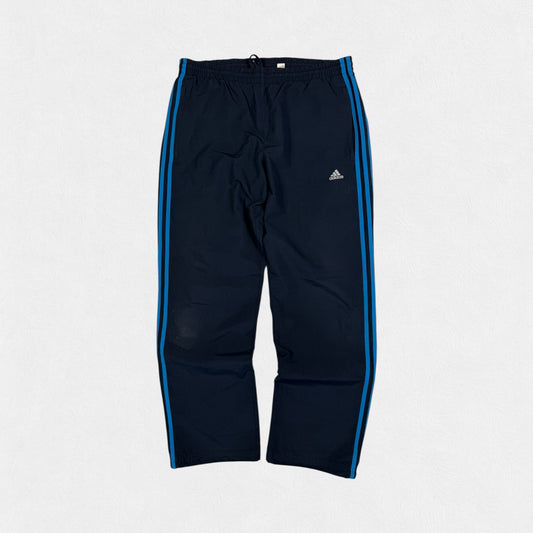 Vintage Adidas side stripe baggy track pants (L)