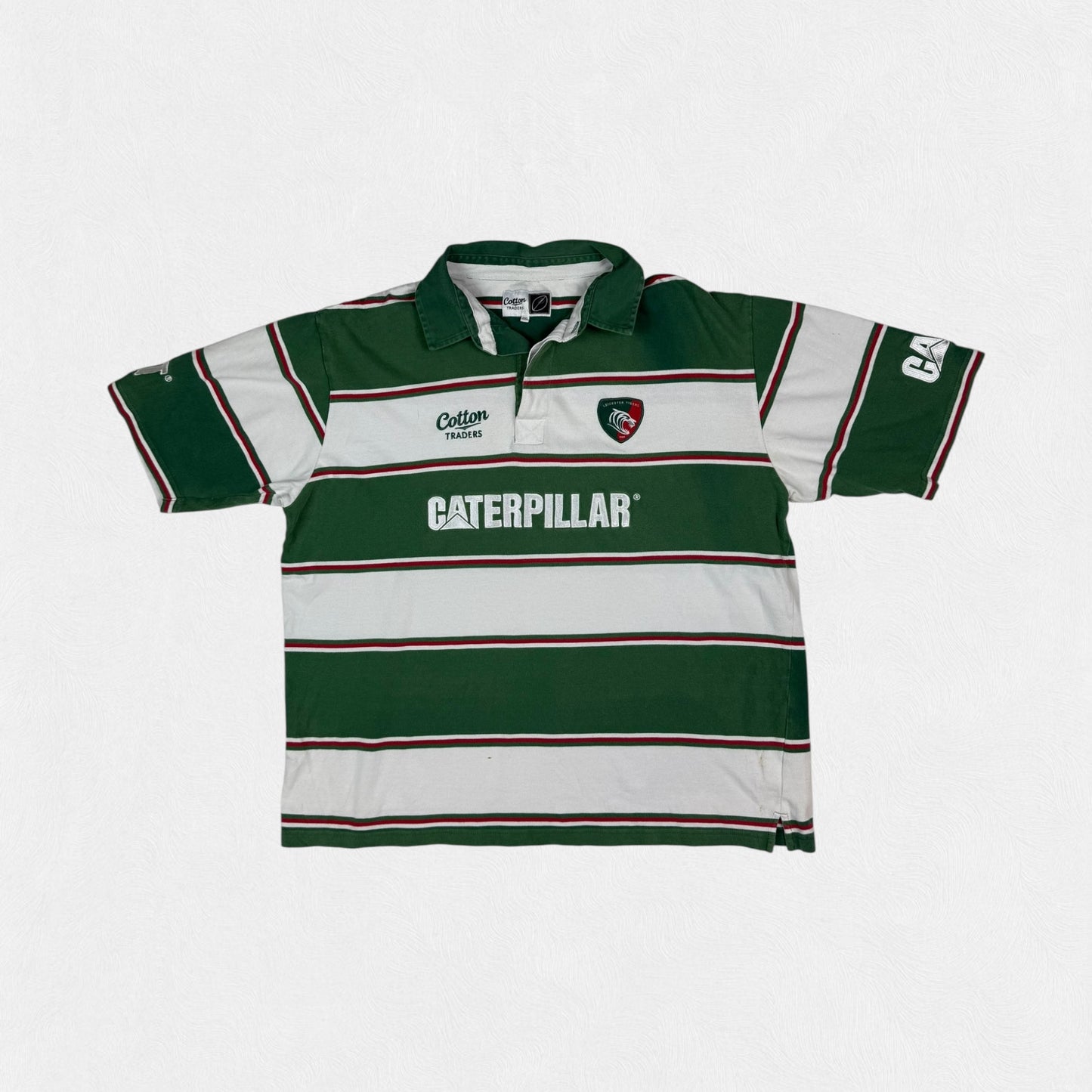 Leicester Tigers 2009/10 Cotton Traders rugby union shirt (XXL)