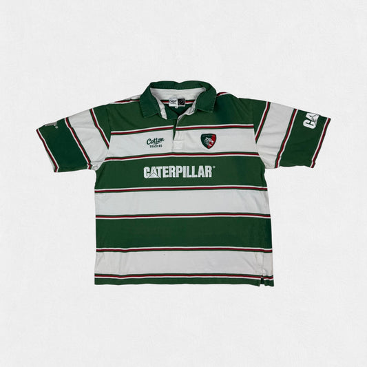 Leicester Tigers 2009/10 Cotton Traders rugby union shirt (XXL)