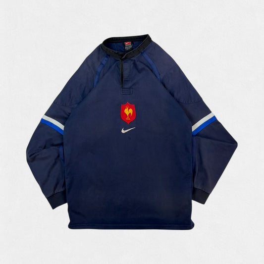 Vintage France 1998-00 Nike training rugby union shirt (L)