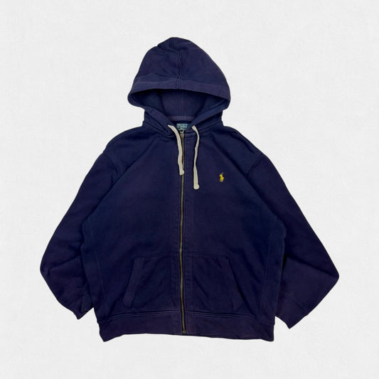 Vintage Polo Ralph Lauren zip up hoodie (XL)