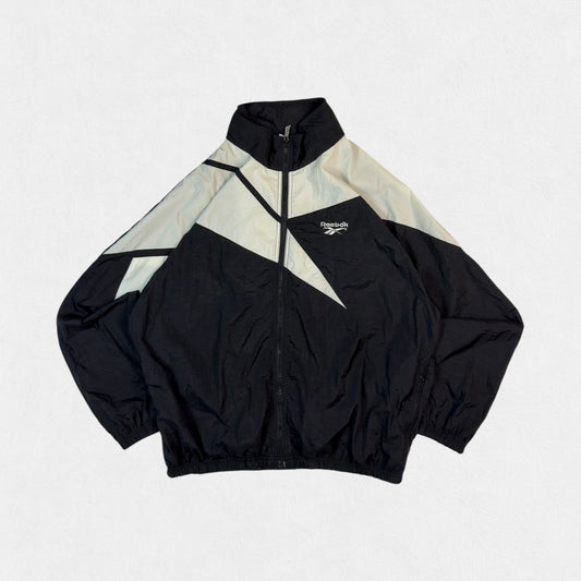 Vintage 90s Reebok colour block track jacket (L)