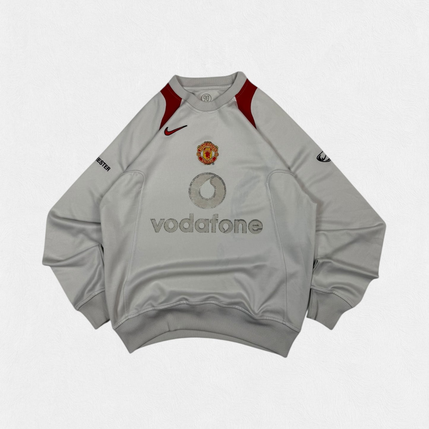 Vintage Manchester United 2005/06 Nike training sweatshirt (L)
