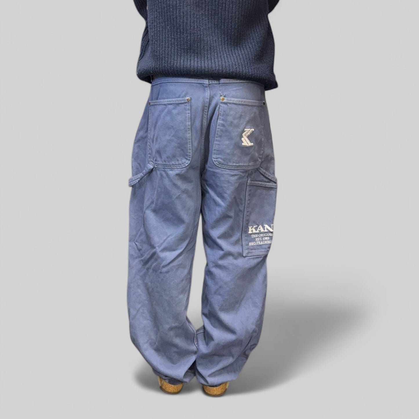 Vintage Y2K Karl Kani baggy carpenter pants (W40)