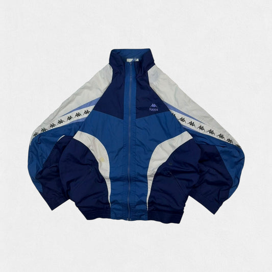 Vintage 90s Kappa colour block track jacket (XL)