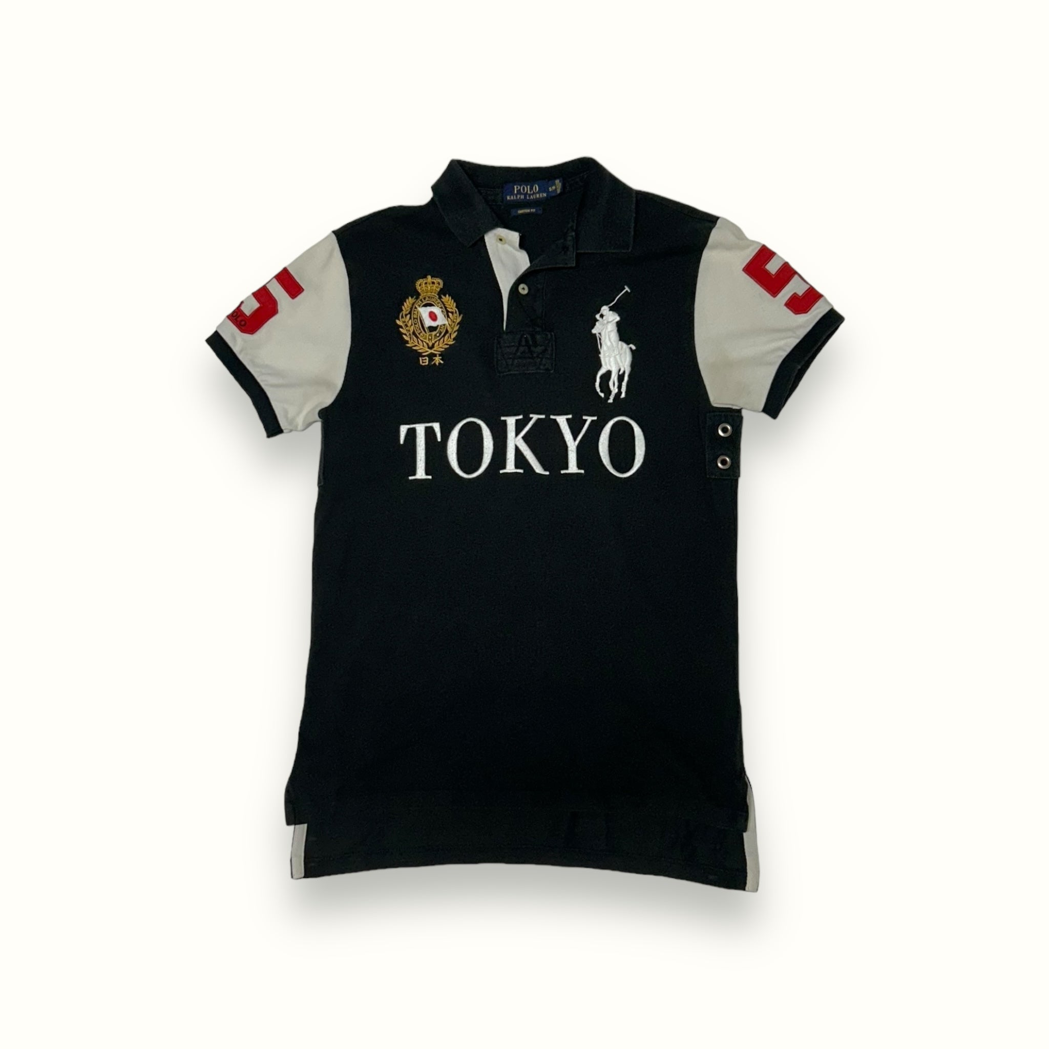 Polo by Ralph Lauren TOKYO ポロシャツ M y2k Ralph Lauren Tokyo polo shirt (S) – Harri's Vintage