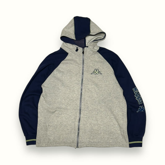 Vintage 90s Kappa full zip hoodie (M)