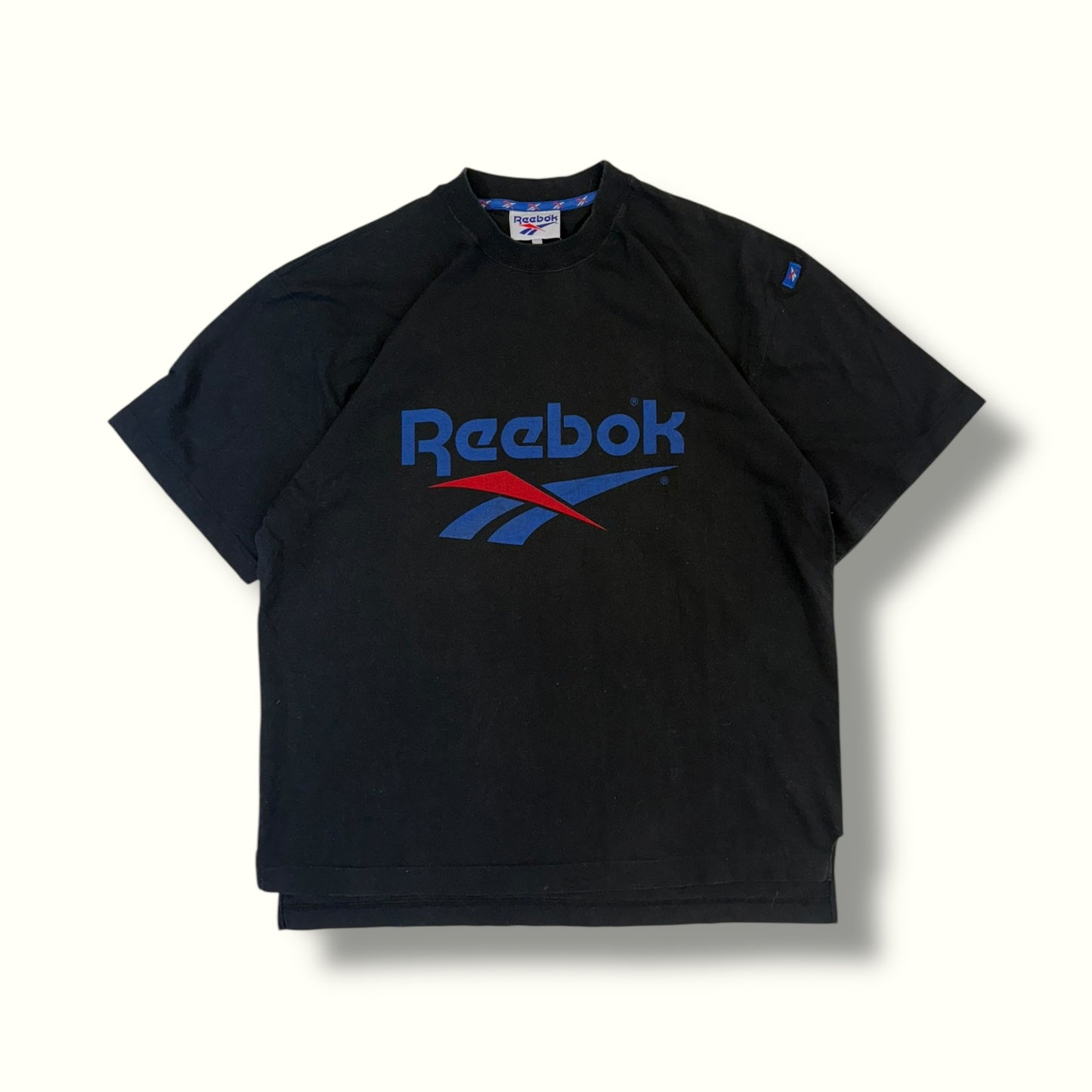 Vintage 90s Reebok spell out tee (XL)