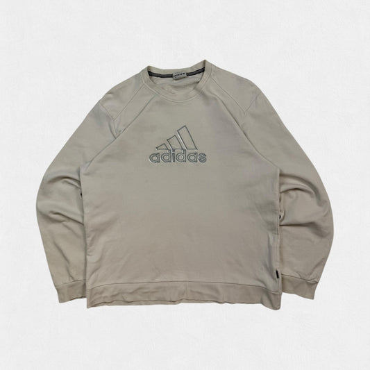 Vintage Adidas centre logo sweatshirt (M)