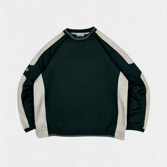 Vintage Puma colour block sweatshirt (L)