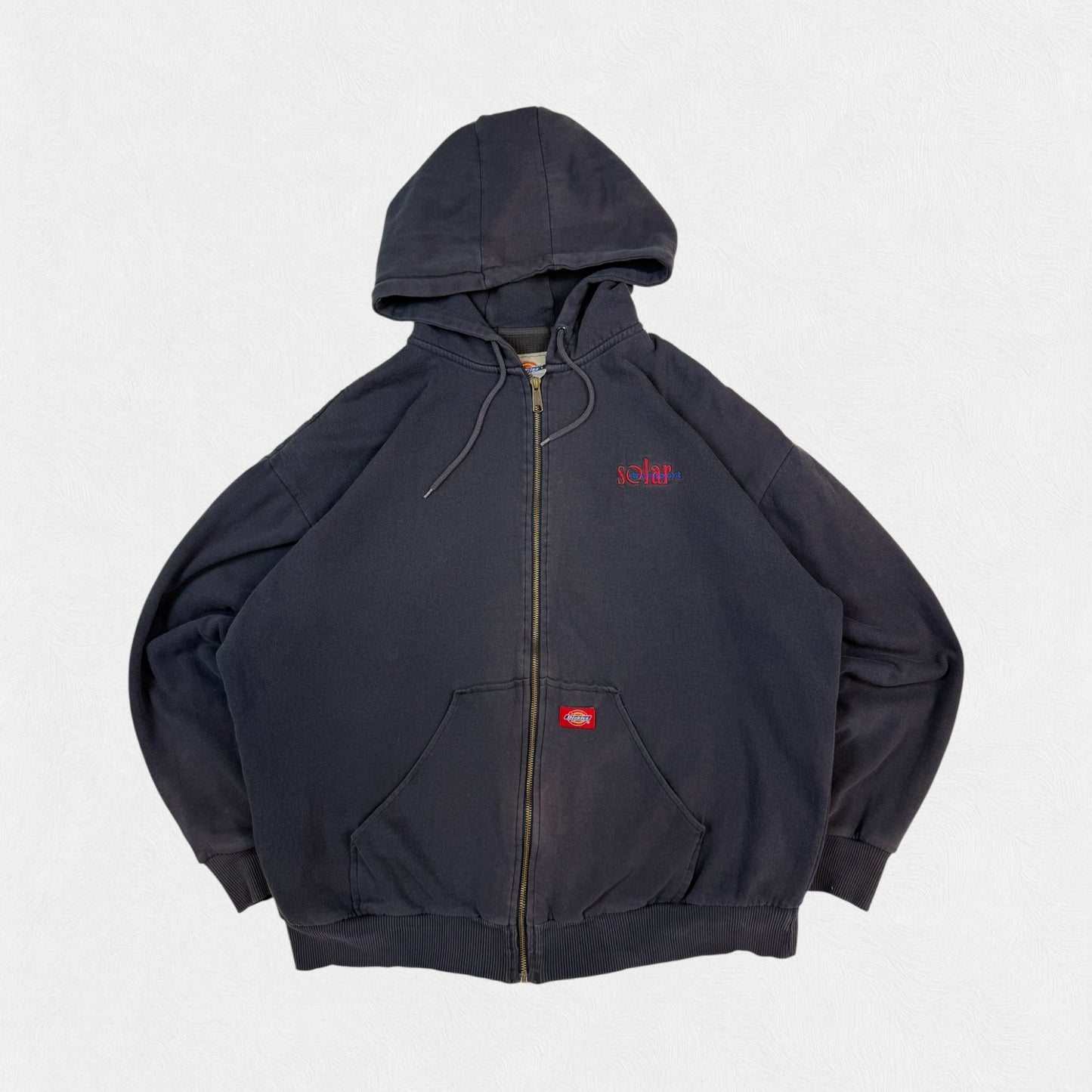 Dickies workwear full zip up hoodie (L)