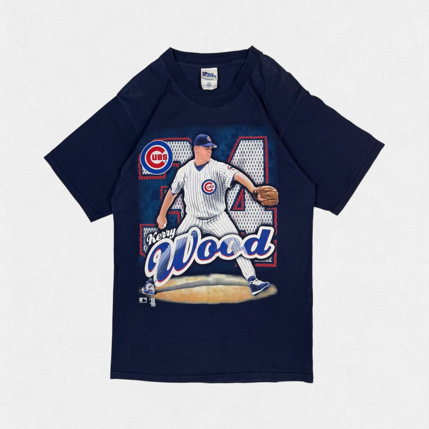 Vintage 90s Chicago Cubs Kerry Wood graphic tee (M)