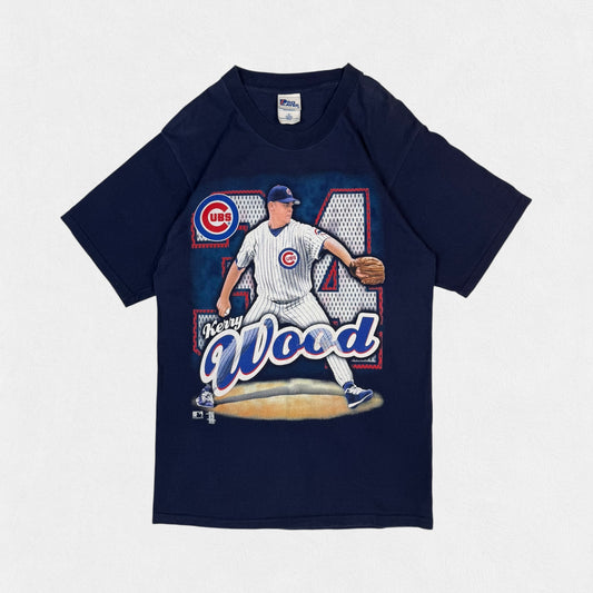 Vintage 90s Chicago Cubs Kerry Wood graphic tee (M)