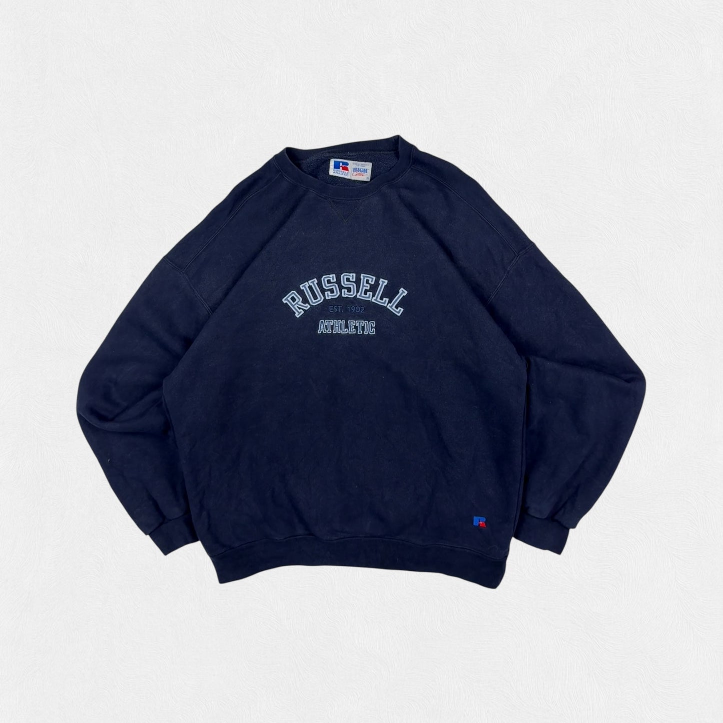 Vintage 90s Russell athletic spell out sweatshirt (XL)
