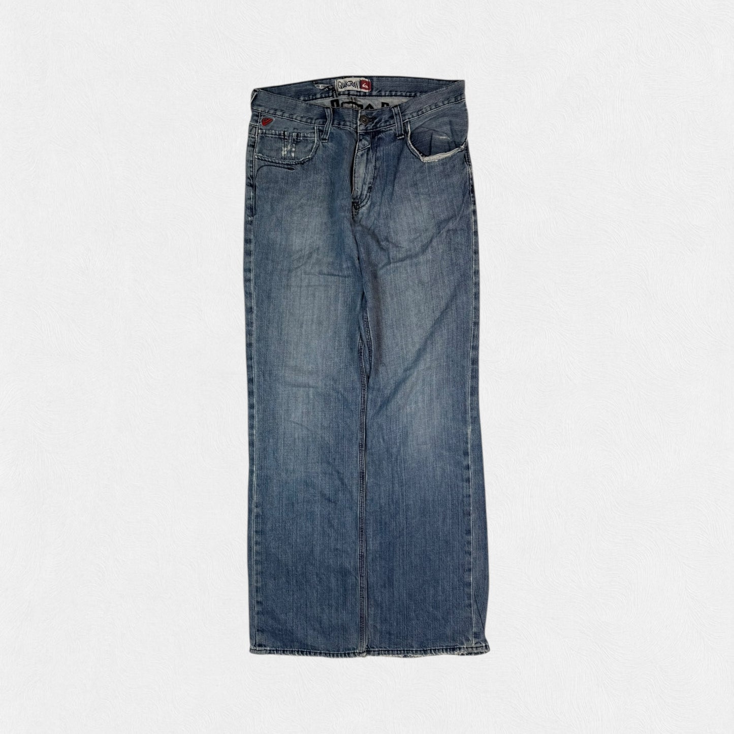 Vintage Quiksilver spell out baggy jeans (W34)