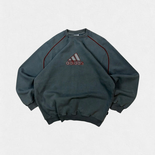 Vintage Adidas centre logo sweatshirt (L)