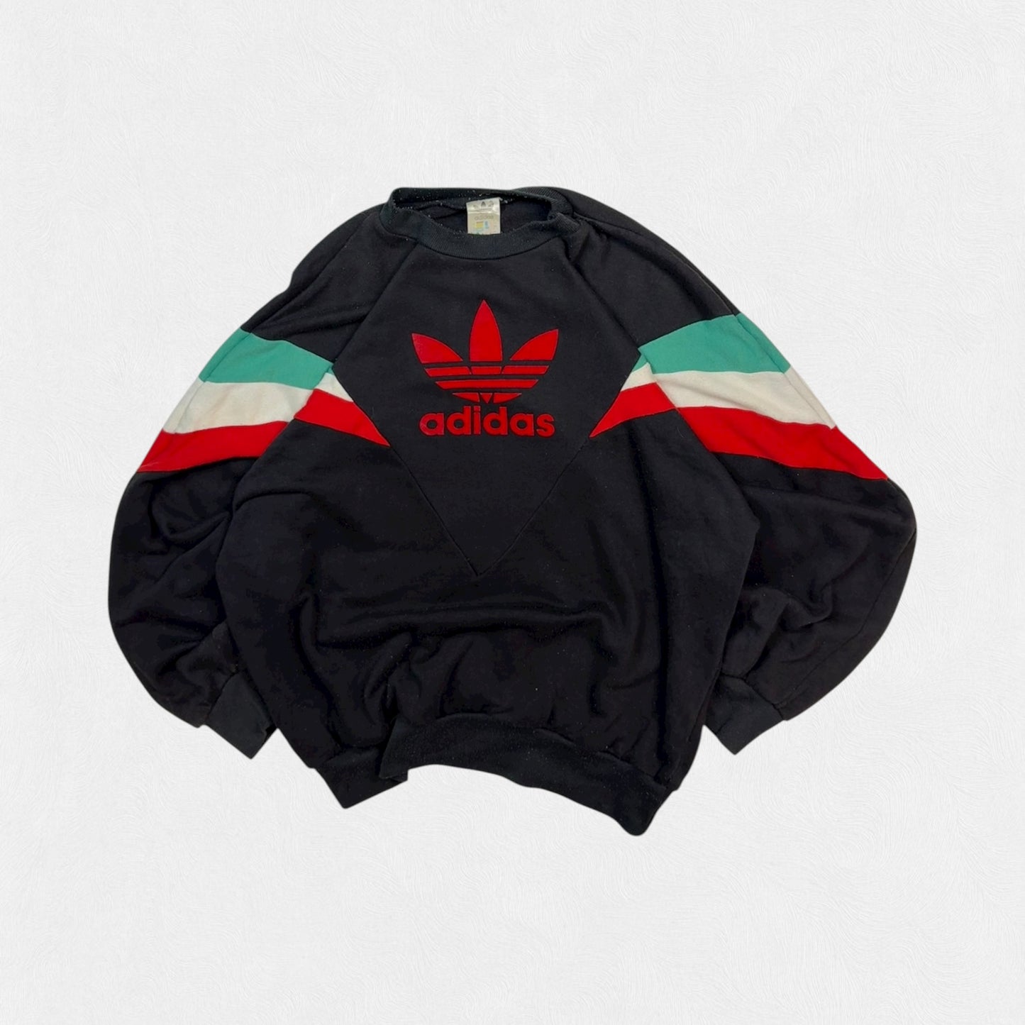 Vintage 90s Adidas originals centre logo sweatshirt (L)