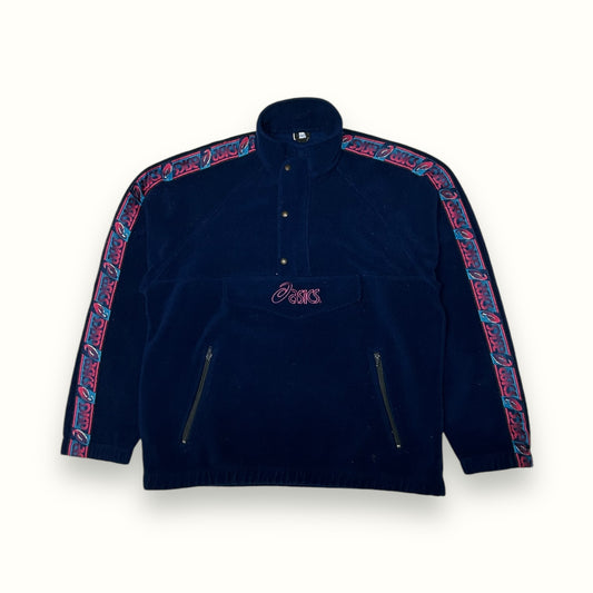 Vintage 90s Asics quarter zip fleece (XL)